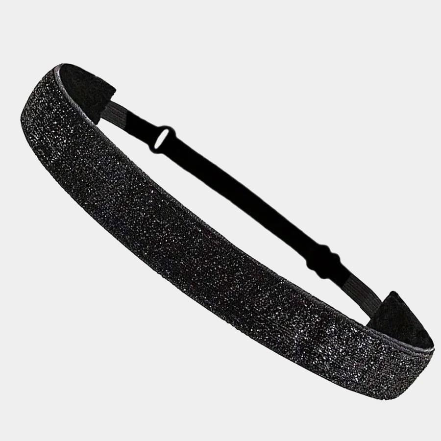 Bandeau à paillettes noir